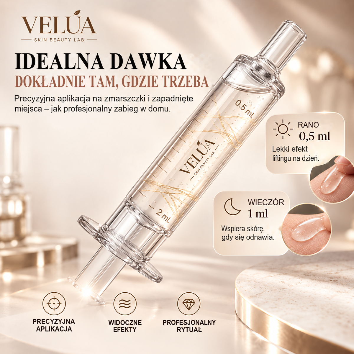Velua Koreańskie serum liftingujące